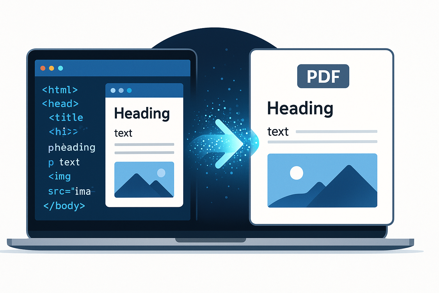 как конвертировать html в pdf